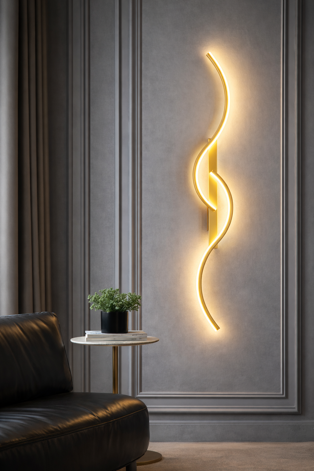 Applique murale LED design sans fil - Moderne