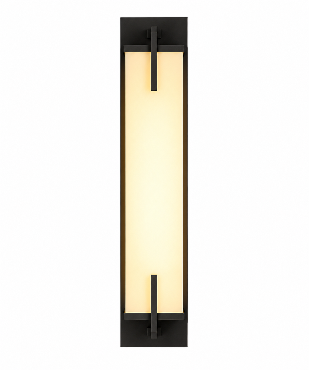 Luxen Applique murale LED dorée effet marbre