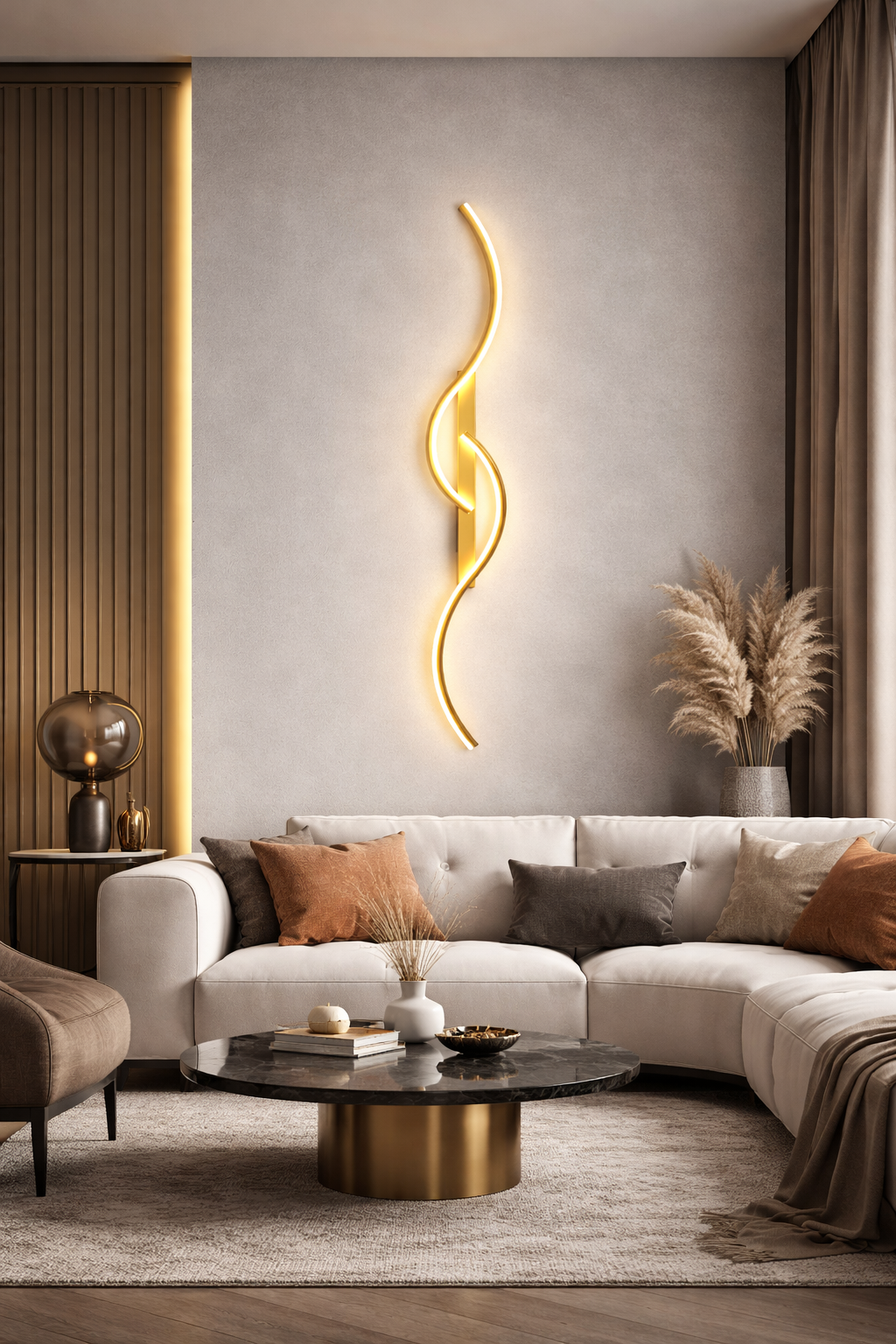 Applique murale LED design sans fil - Moderne