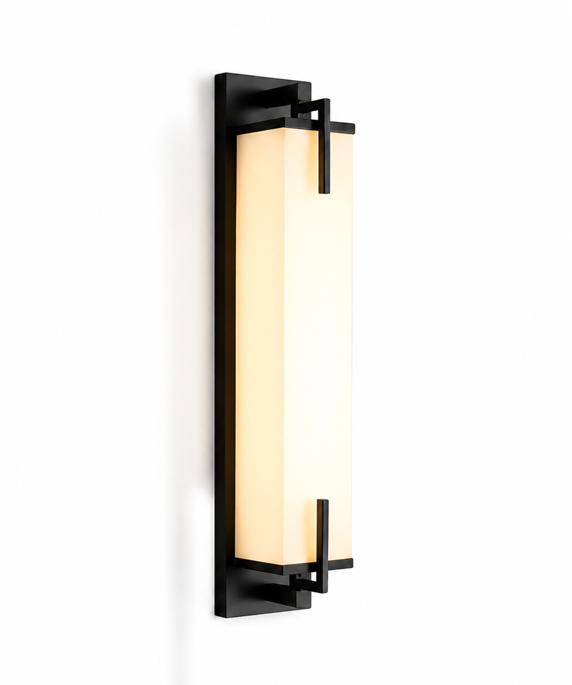 Luxen Applique murale LED dorée effet marbre