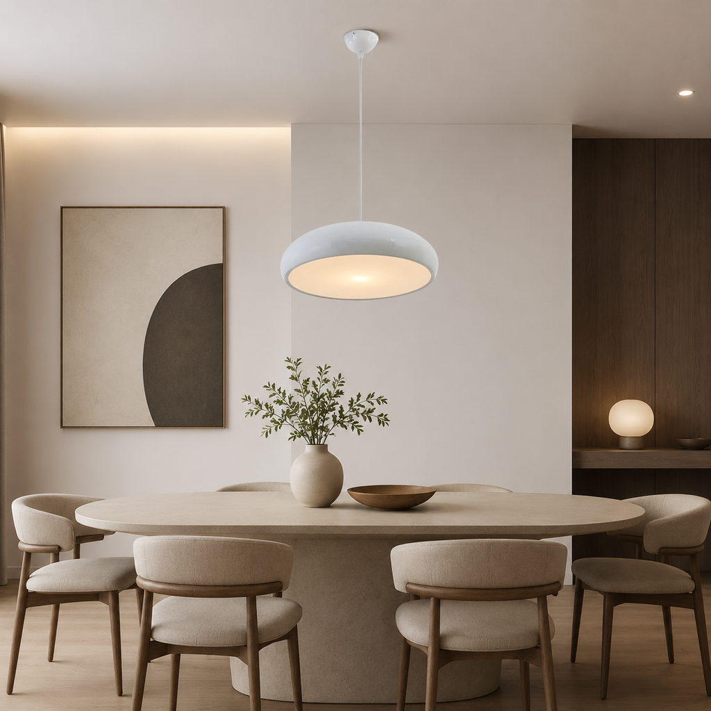 Leani – Suspension Dôme Moderne Métal - Salon