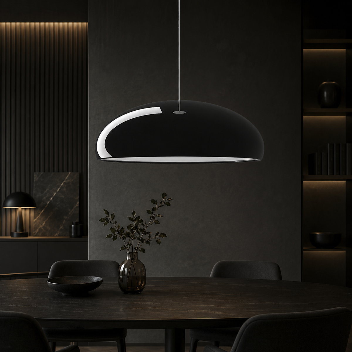 Leani – Suspension Dôme Moderne Métal - Salon