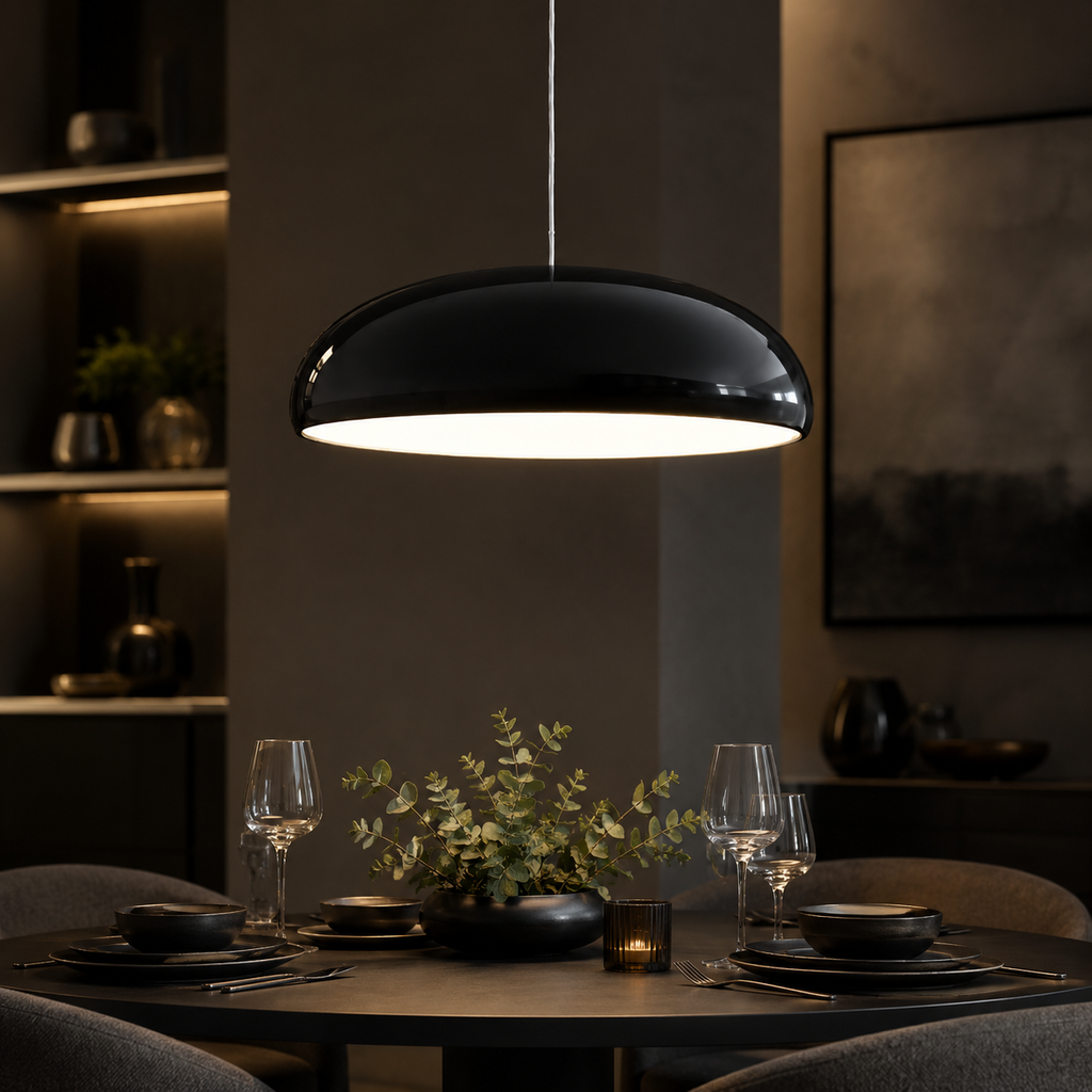 Leani – Suspension Dôme Moderne Métal - Salon