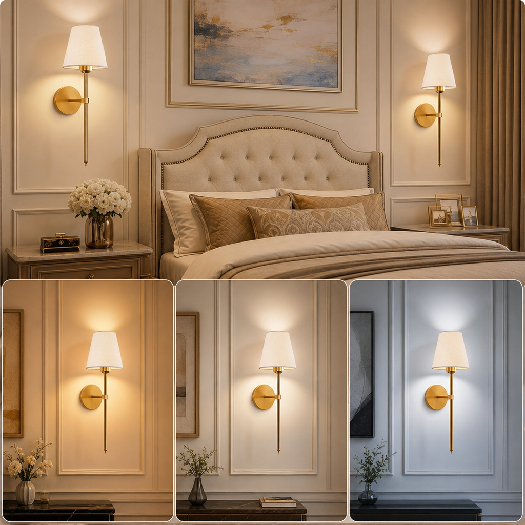 Applique Murale LED - Sans Fil Dimmable - Couloir - Salon