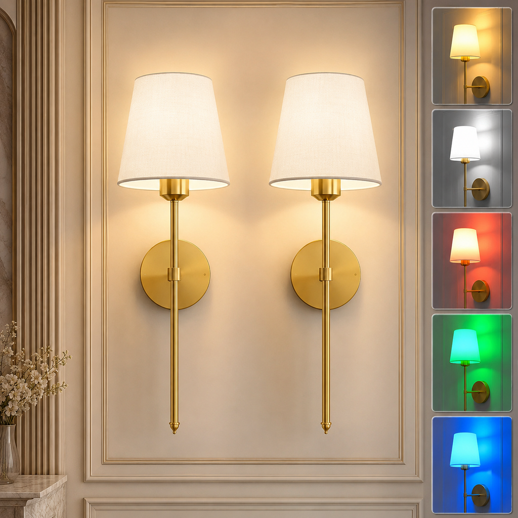 Applique Murale LED - Sans Fil Dimmable - Couloir - Salon