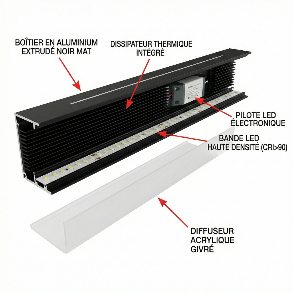 Lampe Led, Linéaire, Azin Moderne