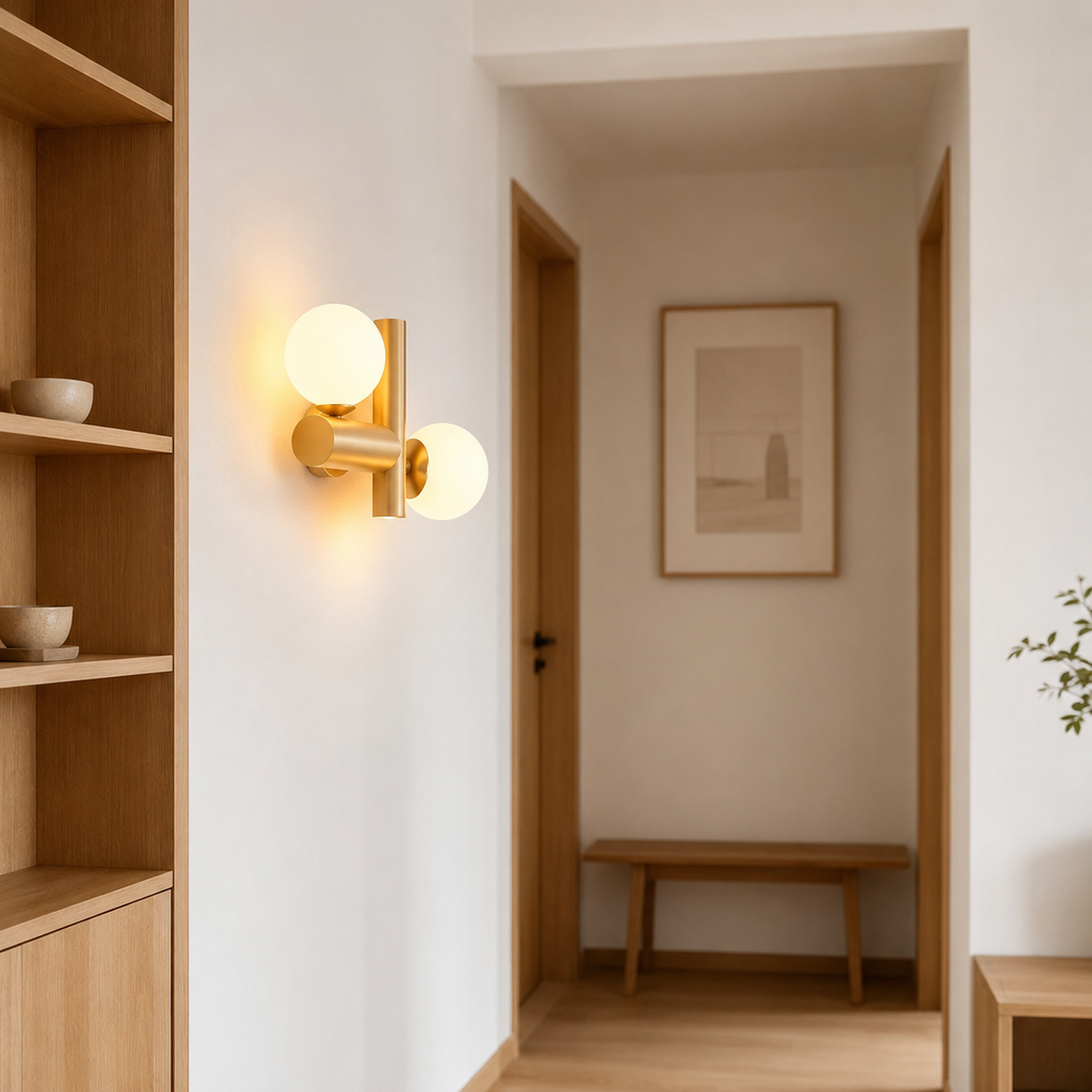 Woodora Applique murale moderne en chêne naturel