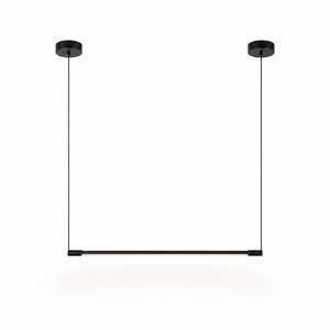 Barre – Suspension Linéaire LED Noire - Salon