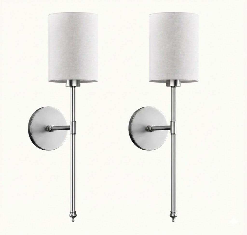 Appliques murales LED sans fil cylindriques