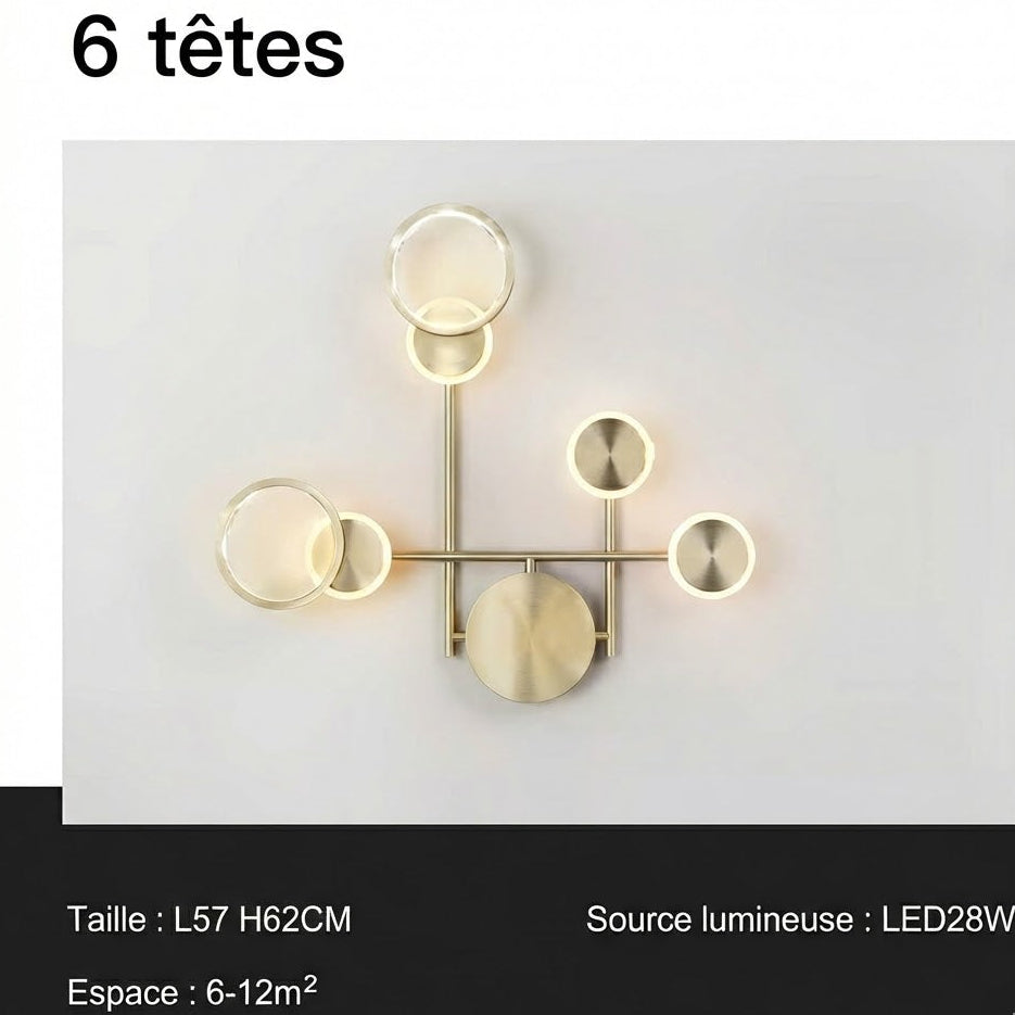 Applique murale LED Style Nordique
