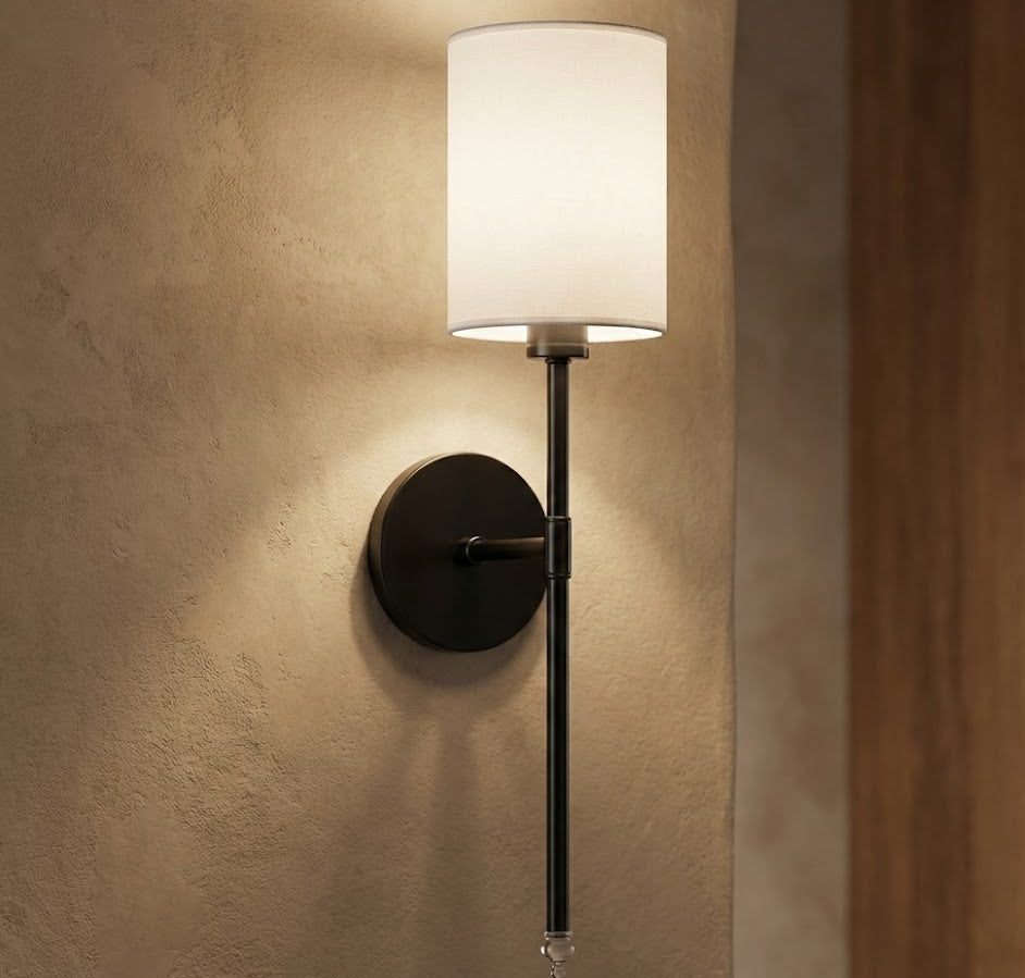 Appliques murales LED sans fil cylindriques